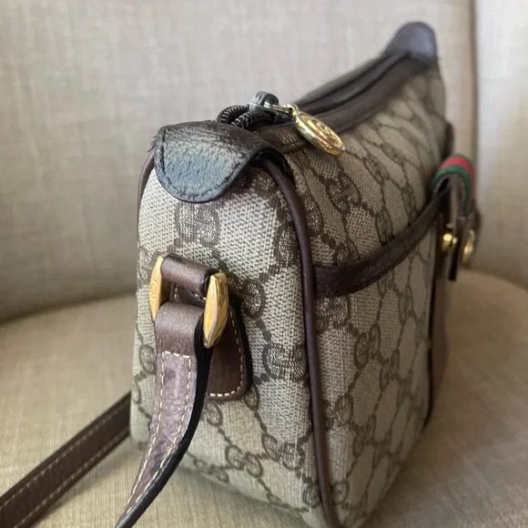 Authentic Gucci vintage web sherry line crossbody bag 89.02.032 (R09) - Picture 10 of 16